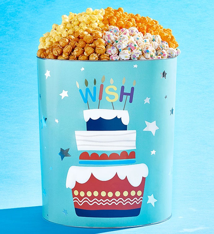 Best Birthday Ever Popcorn Tins